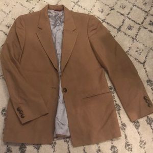 Women's Jos A Bank camel colored tan blazer